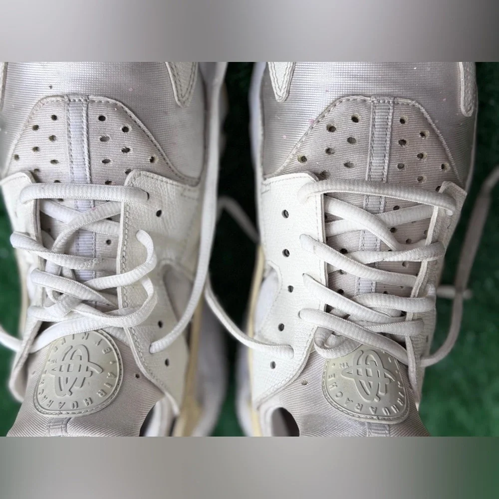 Nike Air Huarache Run White‎ White (Women's) Size 9